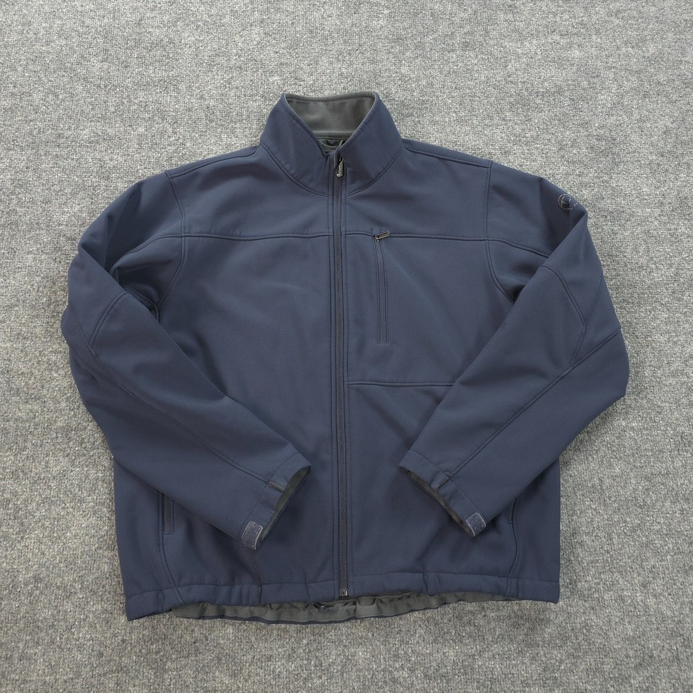Tumi Jacket Mens Extra Large Blue T Tech Lined Travel‎ Utility Outdoors Work